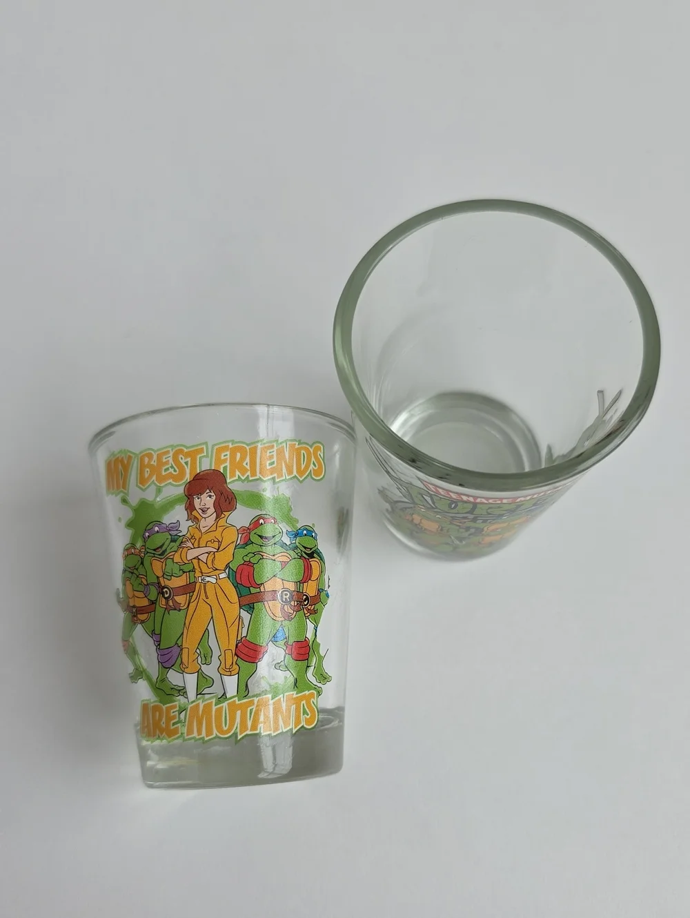 Teenage Mutant Ninja Turtles shot glasses Shredder and Splinter - Set Of 4 TMNT